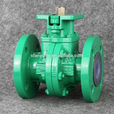 Acid Chemical Resistant Cast Steel Diaphragm Pneumatic Ball Valve