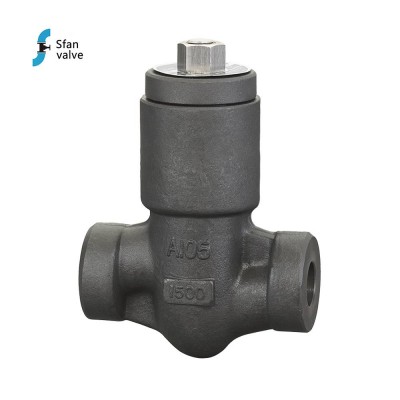 High Pressure One Way Lifting Spring Check Valve Forged Steel